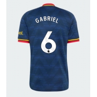 Camisa de Futebol Arsenal Gabriel Magalhaes #6 Equipamento Secundário 2026-27 Manga Curta